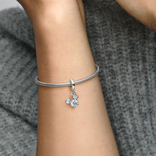Charm Cabeça Mickey Brilhante
