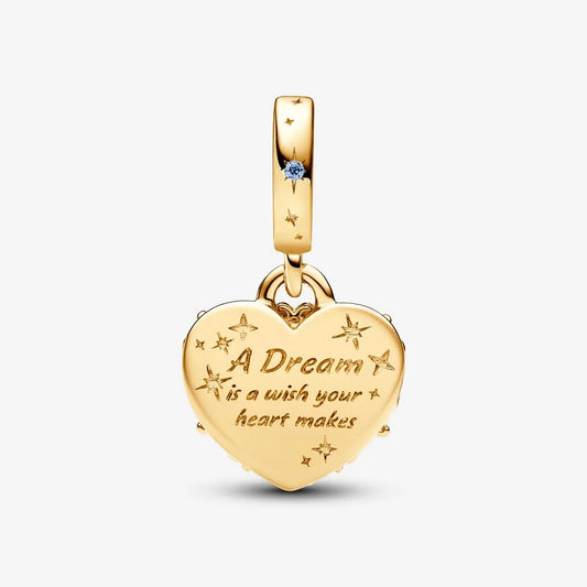 Charm Duplo Carruagem da Cinderela