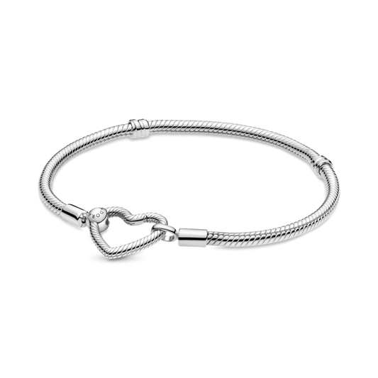 Pulseira Moments Com Fecho De Coracao