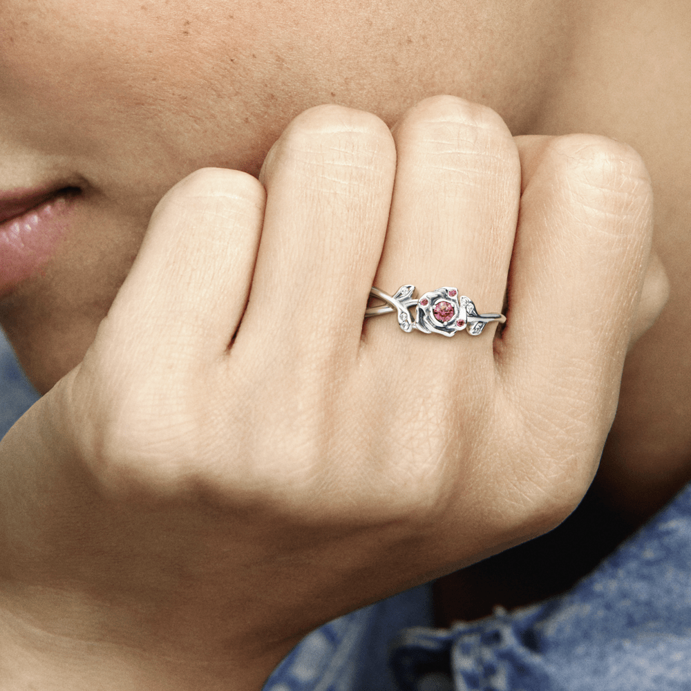 Anel Rosa – A Bela e a Fera