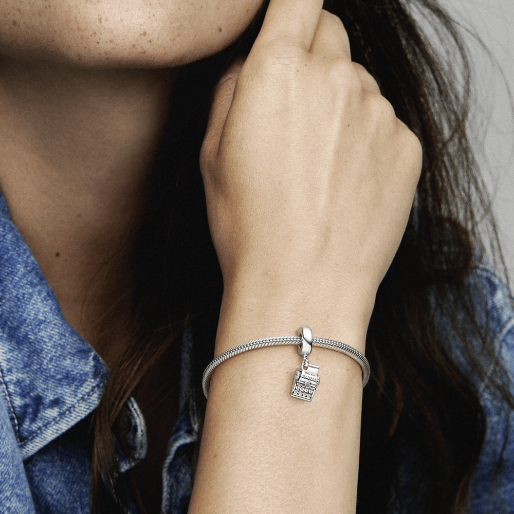 Charm Pendente Maquina De Escrever