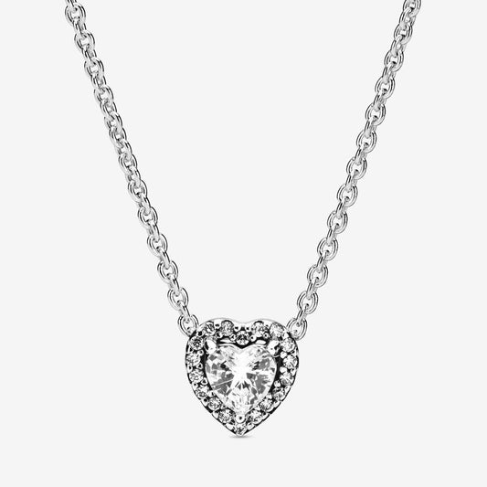 Colar Collier de Coração Espumante