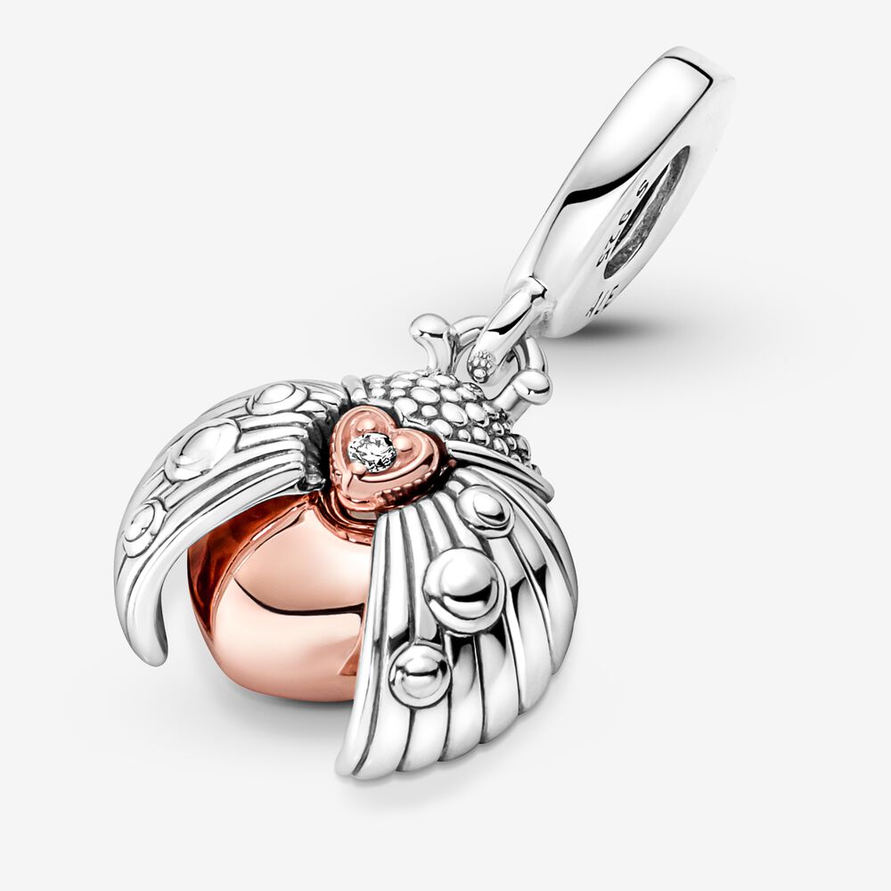 Charm de Joaninha e Coração - Charm Club Edição 2022