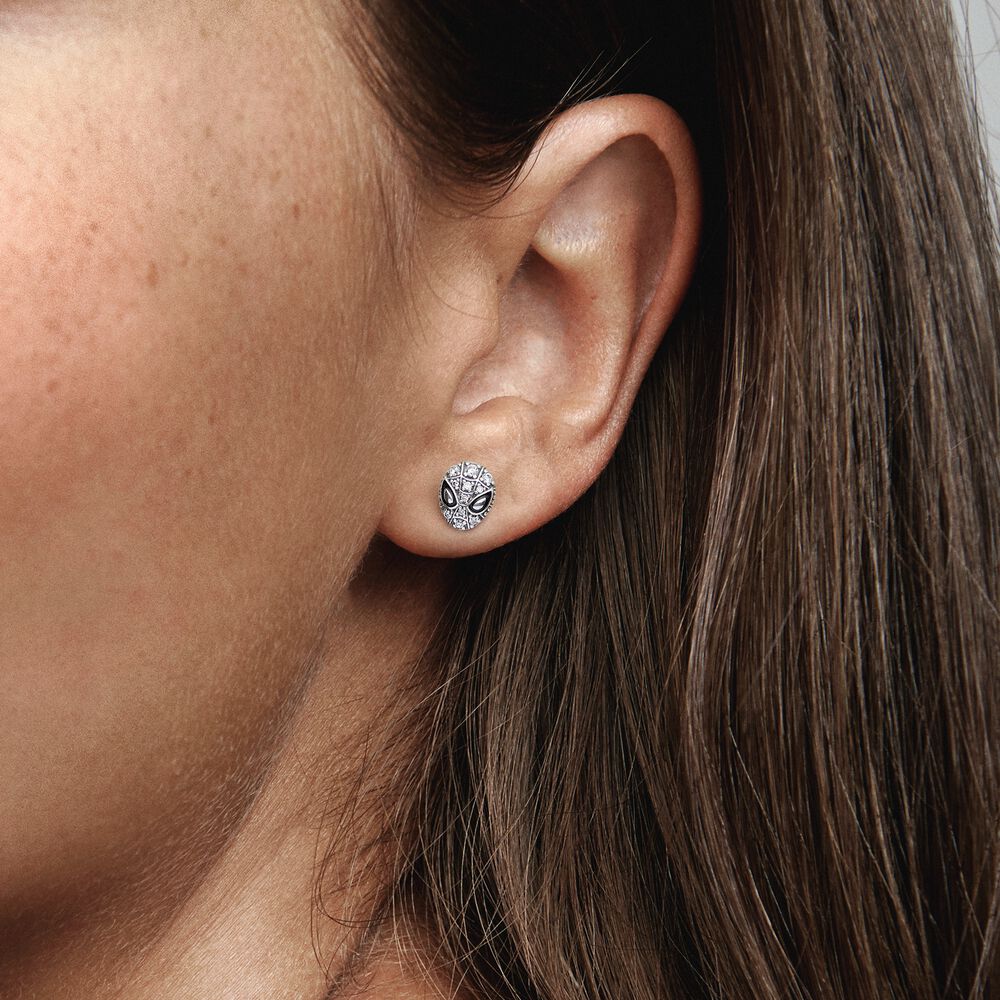 Brincos Máscara Homem-Aranha