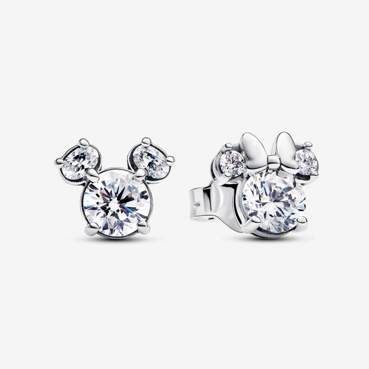 Brincos Mickey e Minnie Espumante