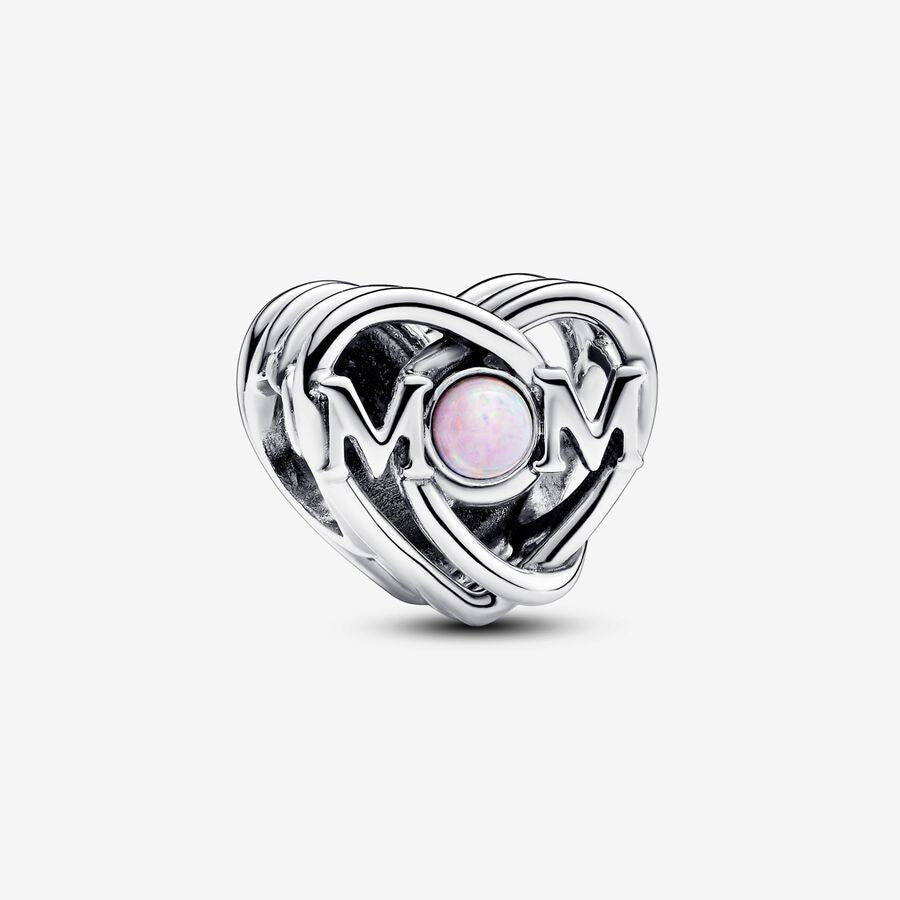 Charm Coração Aberto Mãe