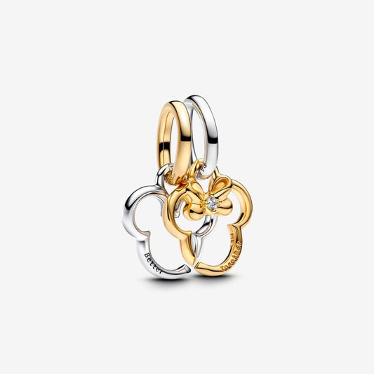 Charm Divisível Mickey e Minnie