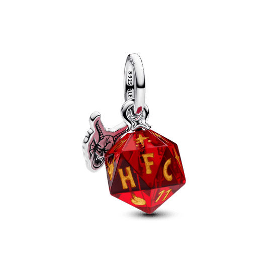 Charm Pendente - Dado D20 do Clube Hellfire