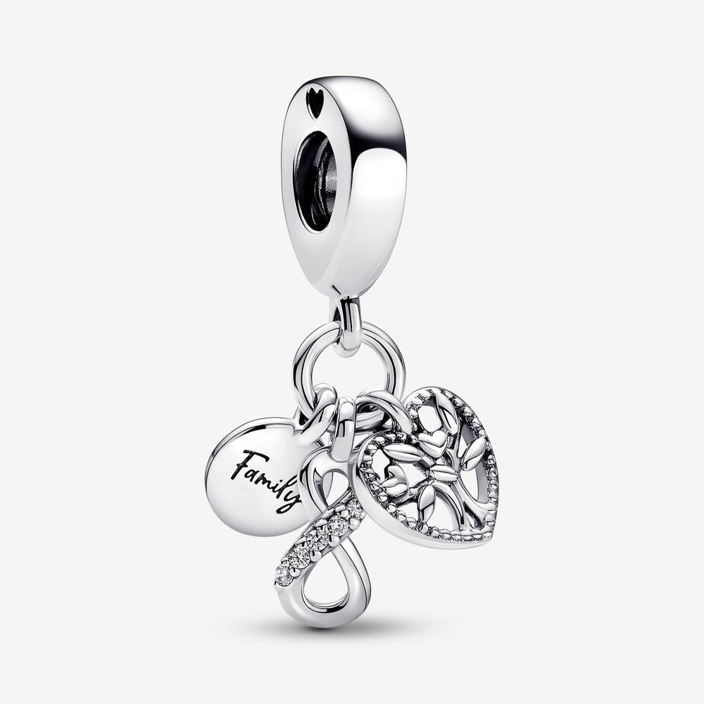 Charm Pendente Família Infinito