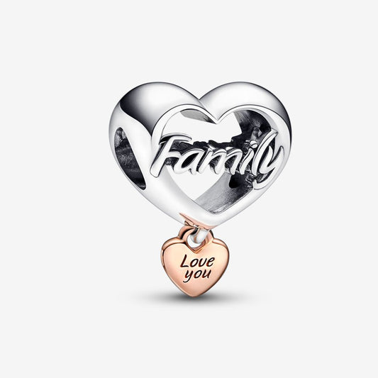 Charme Coração de Família do Amor