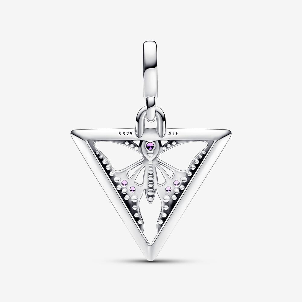 Mini Charm Medalhão Borboleta