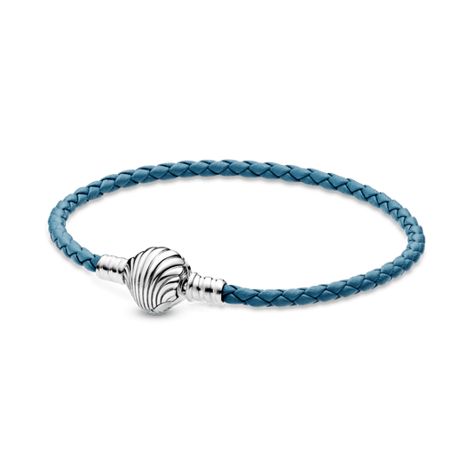 Pulseira Couro Concha do Mar
