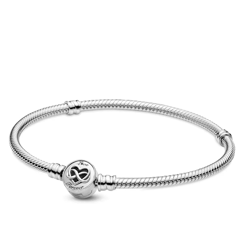 Pulseira Coração Infinito