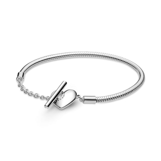 Pulseira Fecho Coração em T