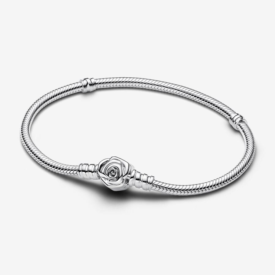 Pulseira Fecho em Rosa