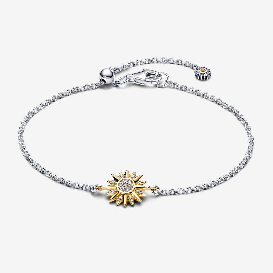 Pulseira Sol de Dois Tons