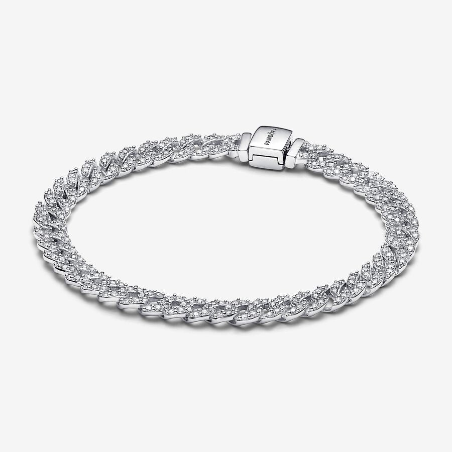 Pulseira de Corrente Pavé Atemporal