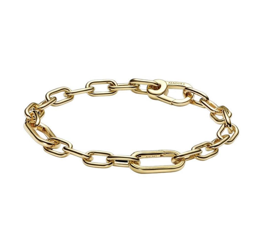Pulseira de Corrente de Link Fino